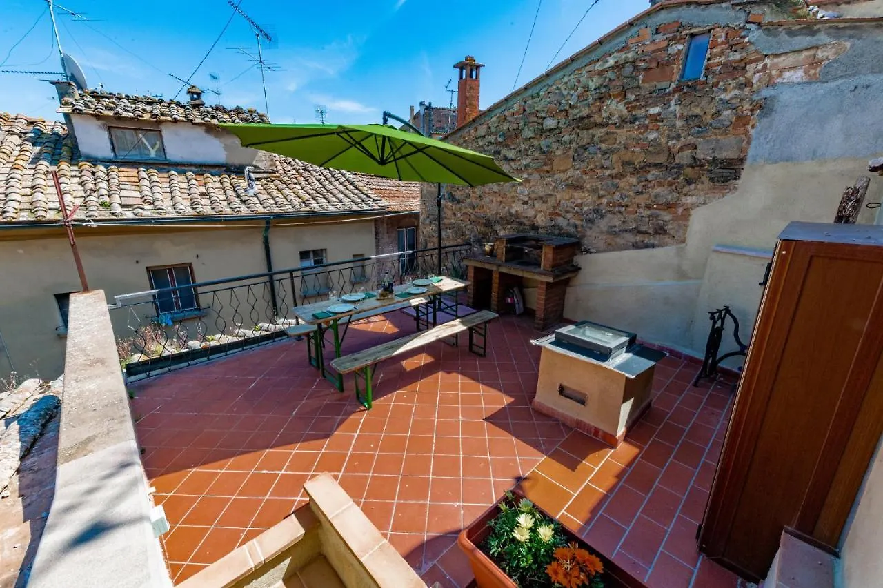 Appartamento Terrazza Dei Sarti Central Volterra Penthouse 6 Beds & More